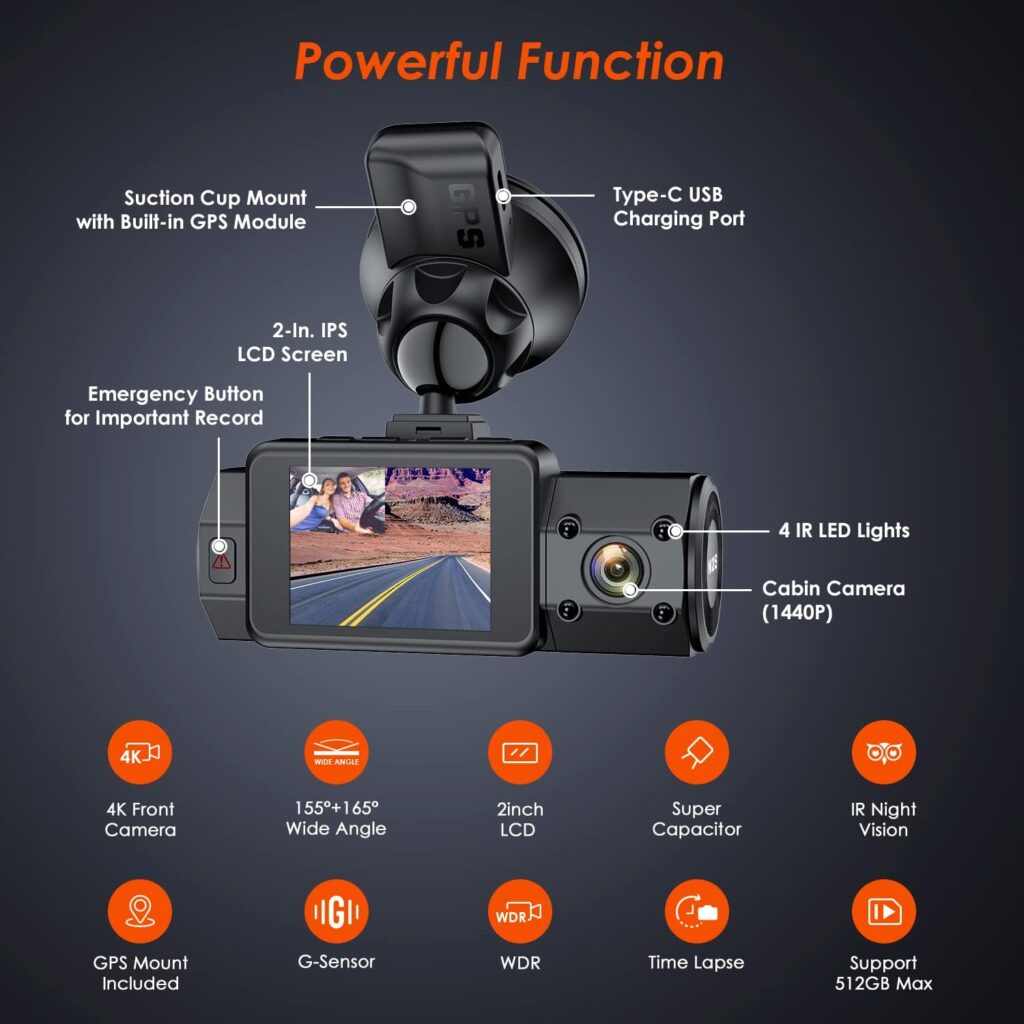 Vantrue N2S Wireless Dash Cam Review